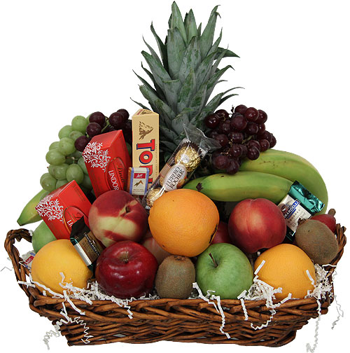 Fresh Fruit & Gourmet Gift Basket