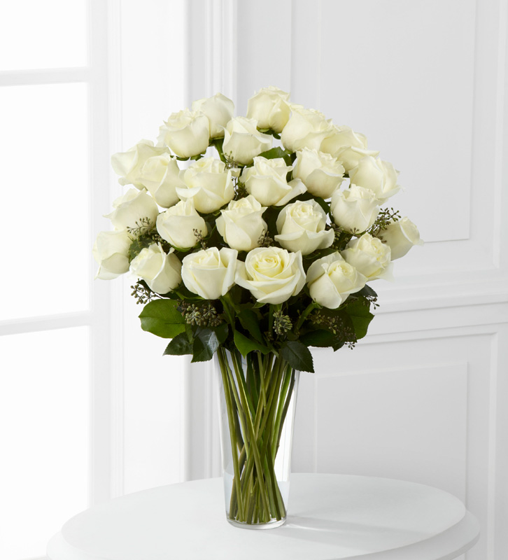  White Rose Bouquet