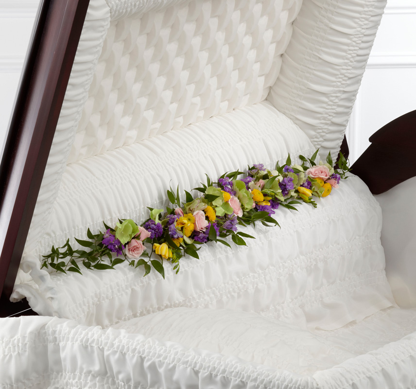  Trail of Flowers Casket Adornment