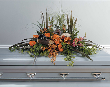 Saga Casket Spray