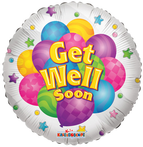 Get Well Mylar Balloon