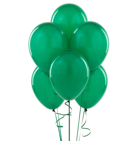 Green Balloon bouquet