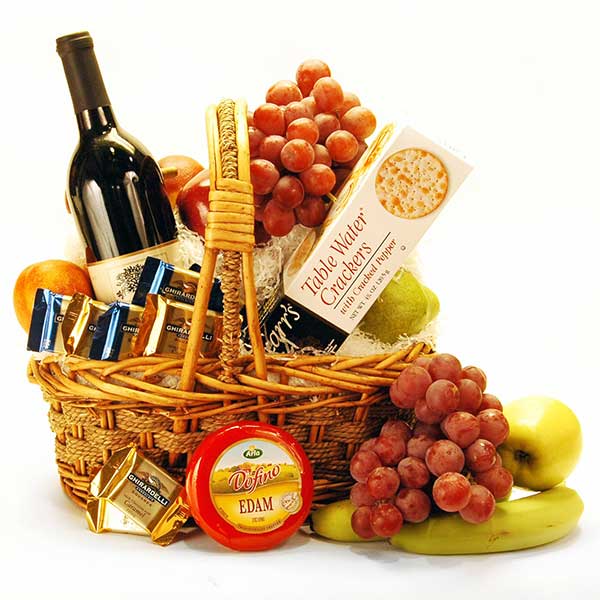 Fresh Fruit & Gourmet Gift Basket