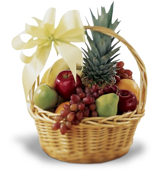Fresh Fruit & Gourmet Gift Basket