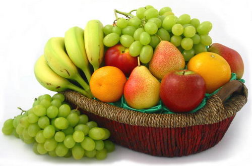 Fresh Fruit & Gourmet Gift Basket