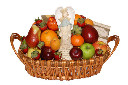 Fresh Fruit & Gourmet Gift Basket