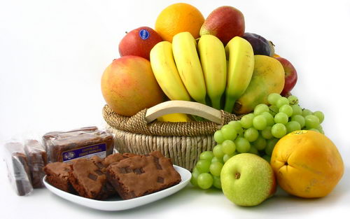 Fresh Fruit & Gourmet Gift Basket