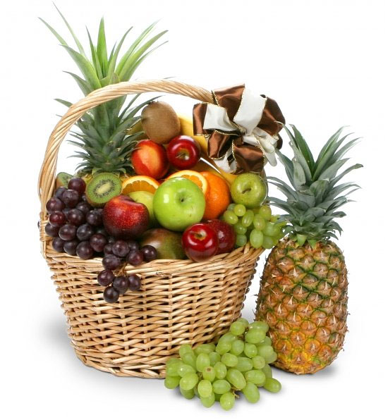 Fresh Fruit & Gourmet Gift Basket