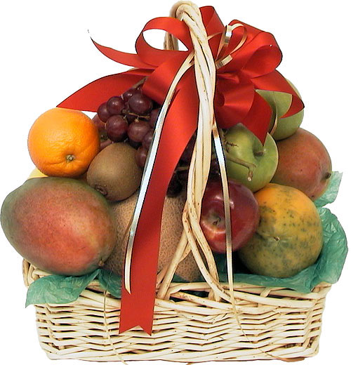 Fresh Fruit & Gourmet Gift Basket