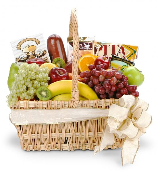 Fresh Fruit & Gourmet Gift Basket