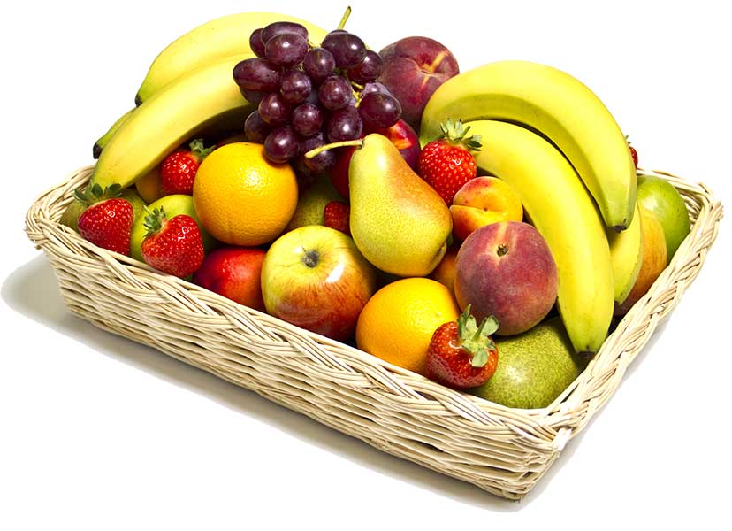 Fresh Fruit & Gourmet Gift Basket