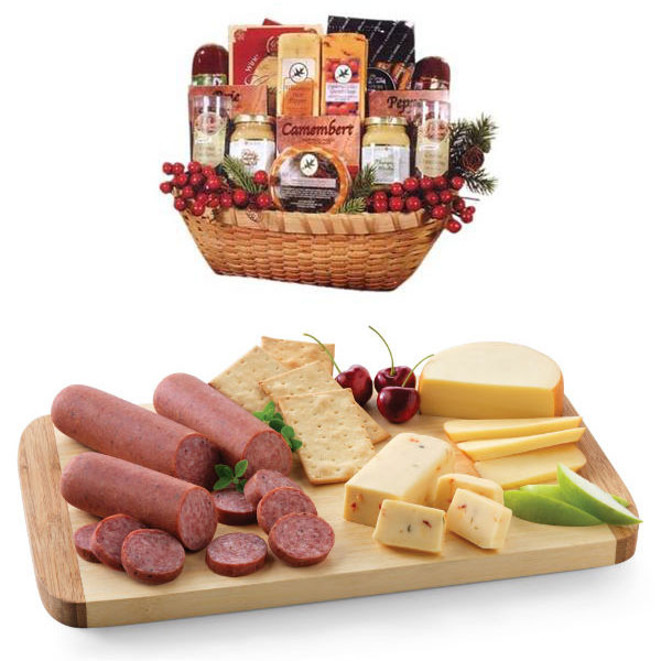 Cheese & Deli Gift Basket