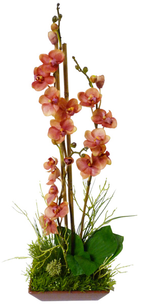 Silk Orchid Arrangement