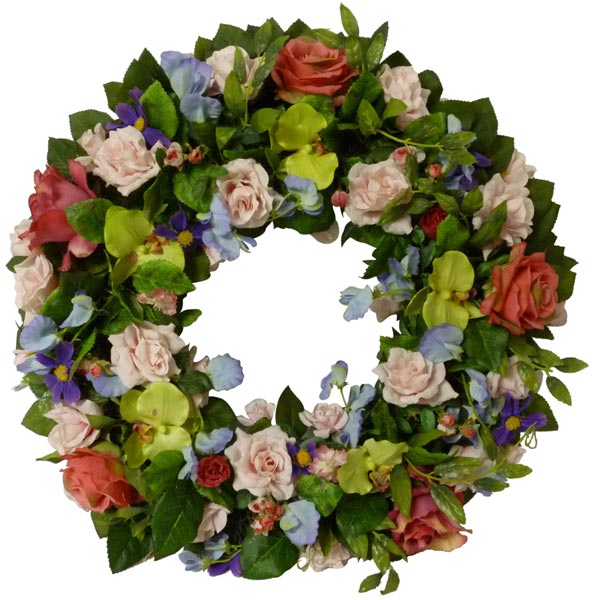 Bright Silk Wreath