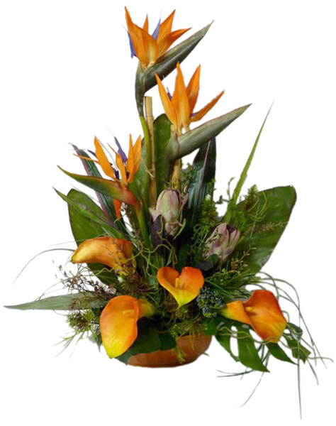 Silk Tropical Arrangement(V17)